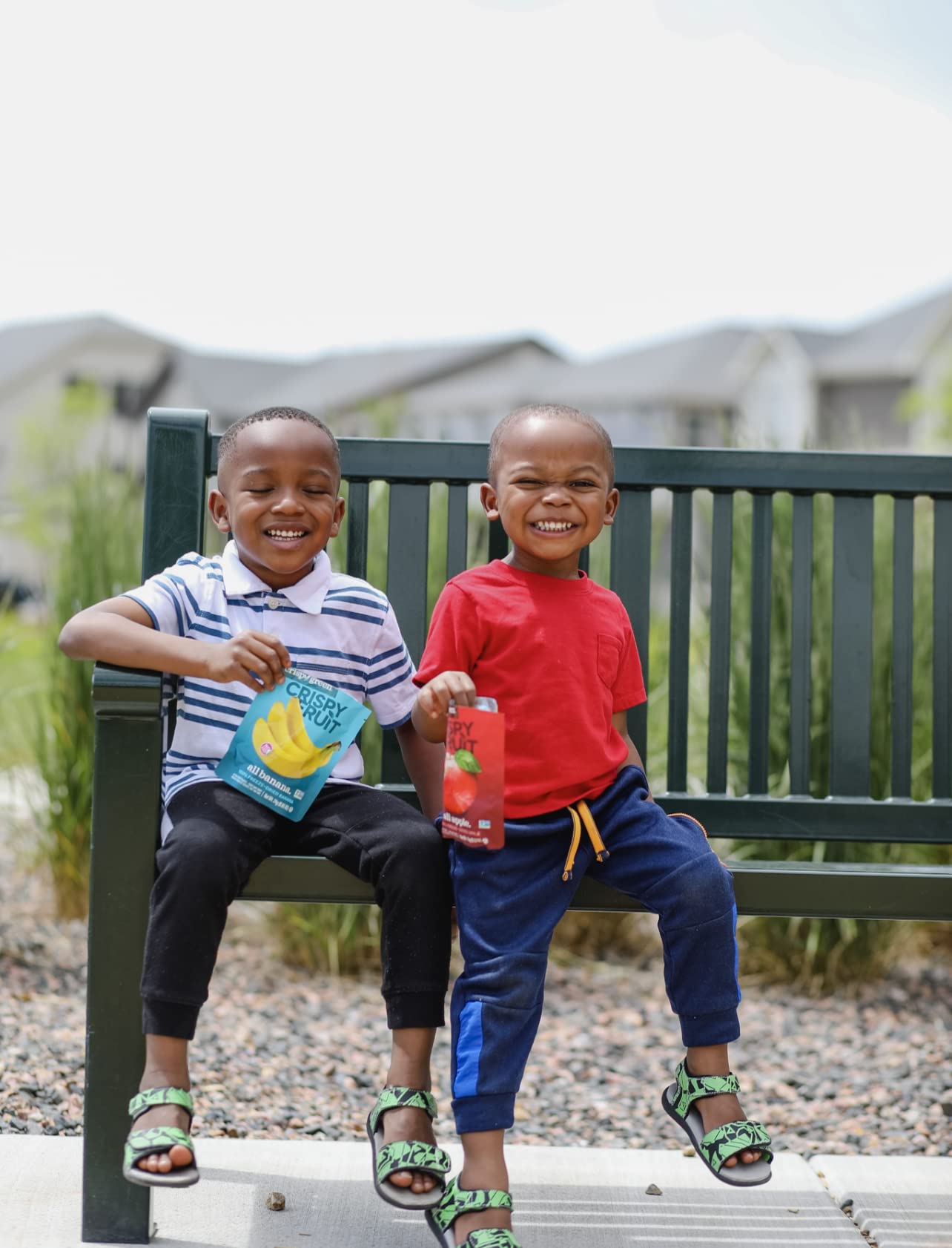 Crispy Green Natural Freeze-Dried Fruit, Banana Single-Serve, No Sugar Added, 0.85 Ounce (Pack of 12)