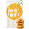 Oats Overnight Maple Pancakes Oatmeal - Dairy Free, High Protein, Low Sugar, Gluten Free, 2.5oz Pack of 16
