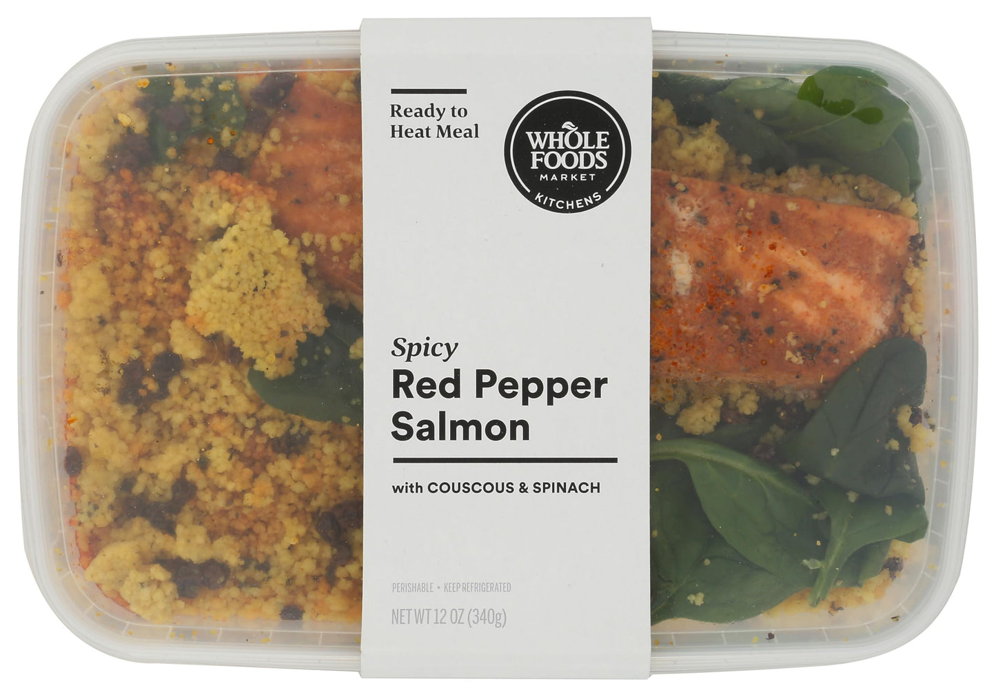 Whole Foods Market Kitchens Spicy Red Pepper Salmon meal, 12 OZ
