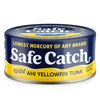 Safe Catch Wild Ahi Yellowfin Tuna Fish Canned, Wild Caught, Lowest Mercury, Lean Protein, Omega 3, Gluten-Free, Kosher, Pack Of