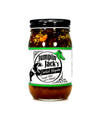 Deep Fork Jumpin Jacks Candied Jalapenos - Jalapenos And Red Peppers- All Natural And Fresh Ingredients - Seeds - 16 Oz Jar (454G)