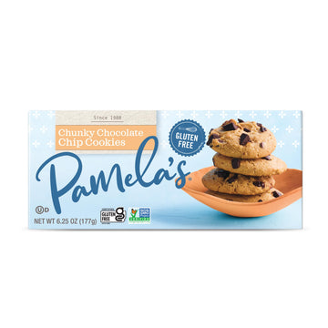Pamelas Products Chunky Chocolate Chip Cookies, 6.25 Oz