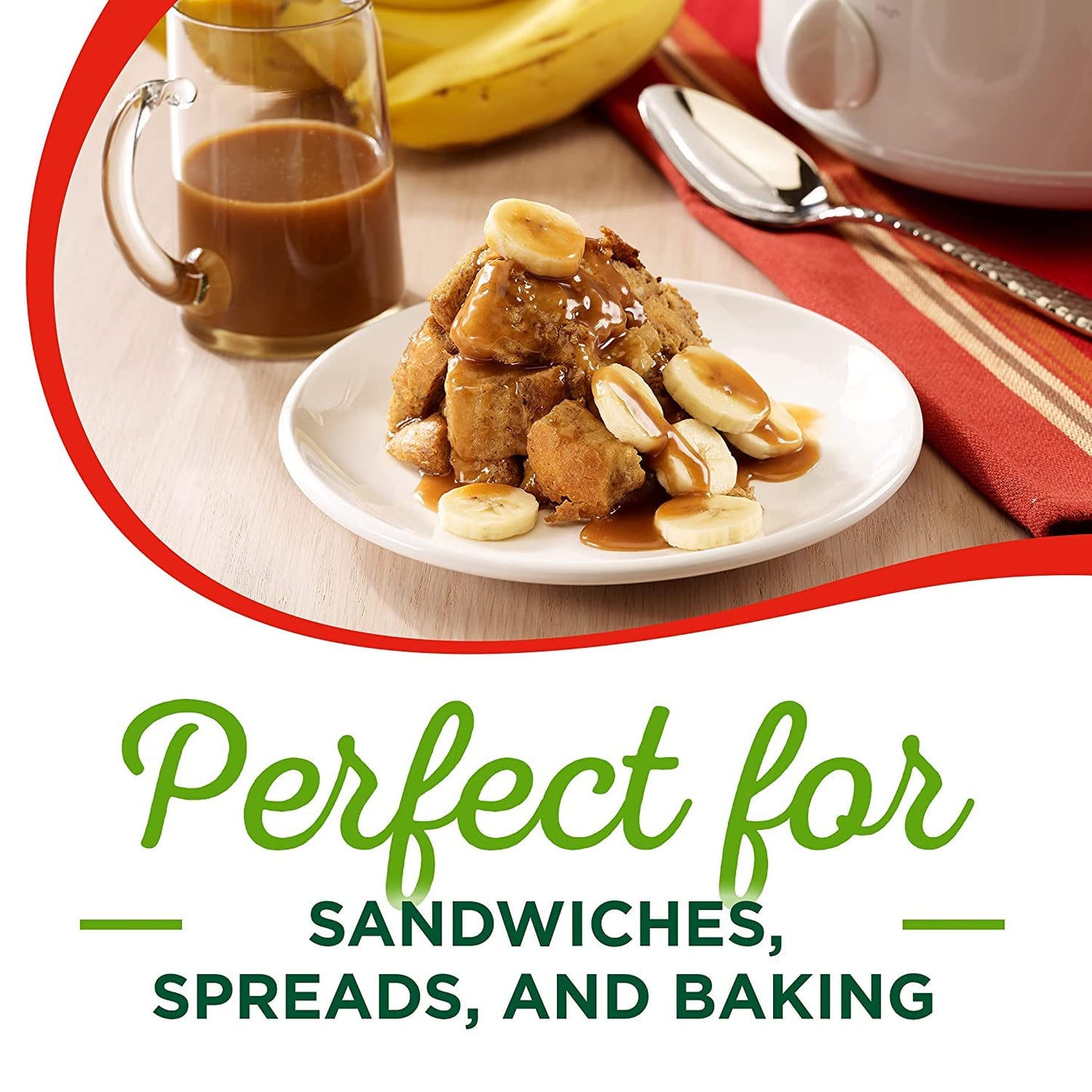 Smart Balance Rich Roast Natural Chunky Peanut Butter (Pack of 2) 16 oz Jars