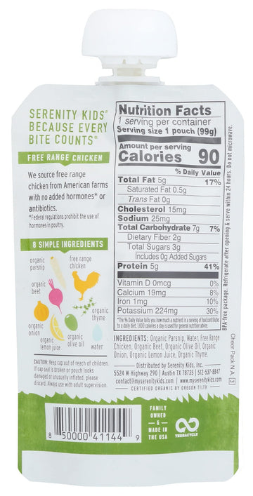 Serkid Pch Chckn Thyme (6X3.50)