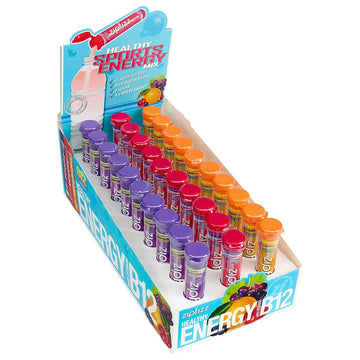 Zipfizz Healthy Energy Drink Mix Variety Pack, 30 Tubes (2 Pack)