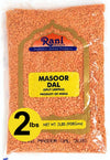 Rani Masoor Dal (Indian Red Lentils) Split Gram, 32Oz (2Lbs) 908G ~ All Natural | Gluten Friendly | Non-Gmo | Vegan | Indian Ori