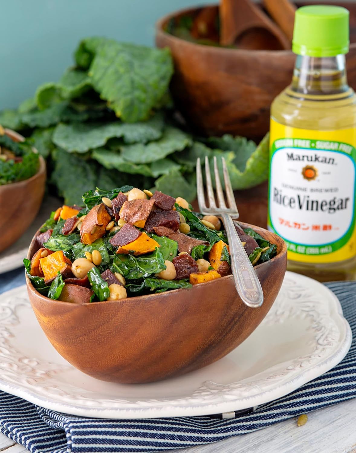 Marukan Genuine Brewed Rice Vinegar, 12 Ounce Glass Bottle (Pack of 1)