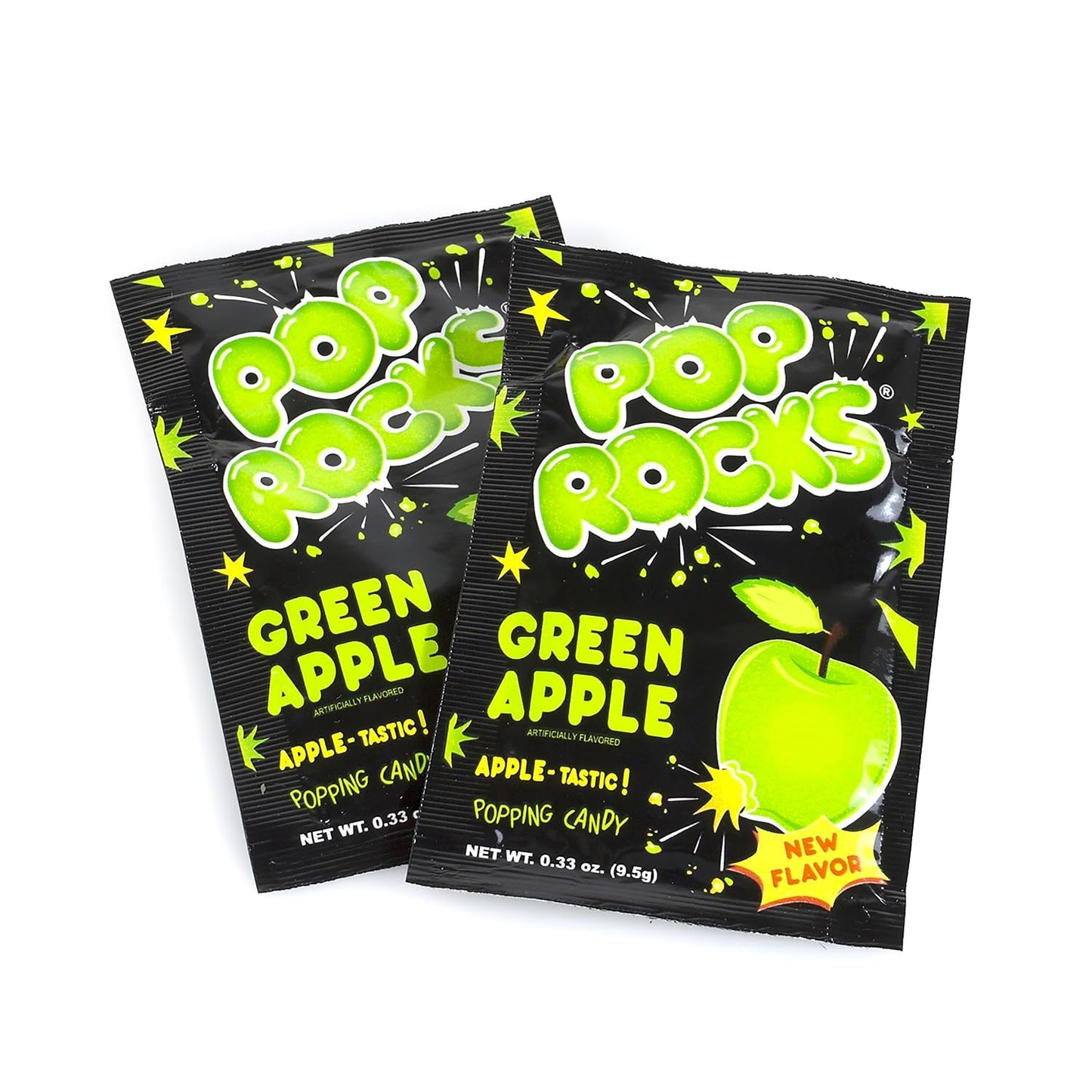 Pop Rocks Green Apple Hard Candy, 0.33 Oz., 24 Pieces (209-00255)
