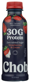 Chobani 30g Protein Drink Strawberries & Cream 14 fl oz