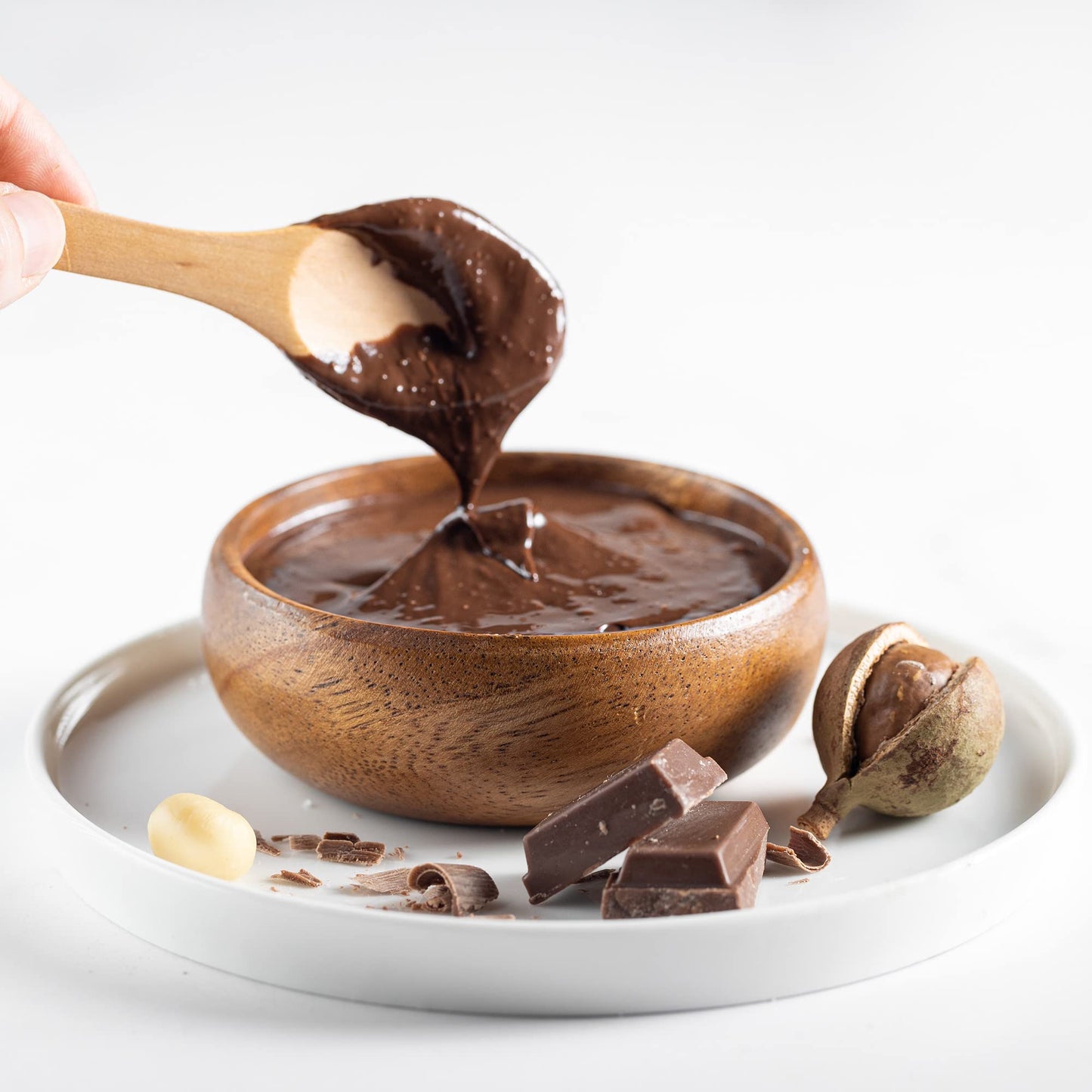 House Of Macadamias Macadamia Nut Butter, Chocolate - 8.8Oz - No Added Sugar, No Palm Oil, Plant-Based, No Artificial Ingredient