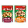 Emerald Nuts Combo Variety Pack Featuring Whole Cashews & Salty Sweet Mixed Nuts | 5 Oz Resealable Bags | Kosher Certified, Non-Gmo, Contains No Artificial Preservatives, Flavors Or Synthetic Colors