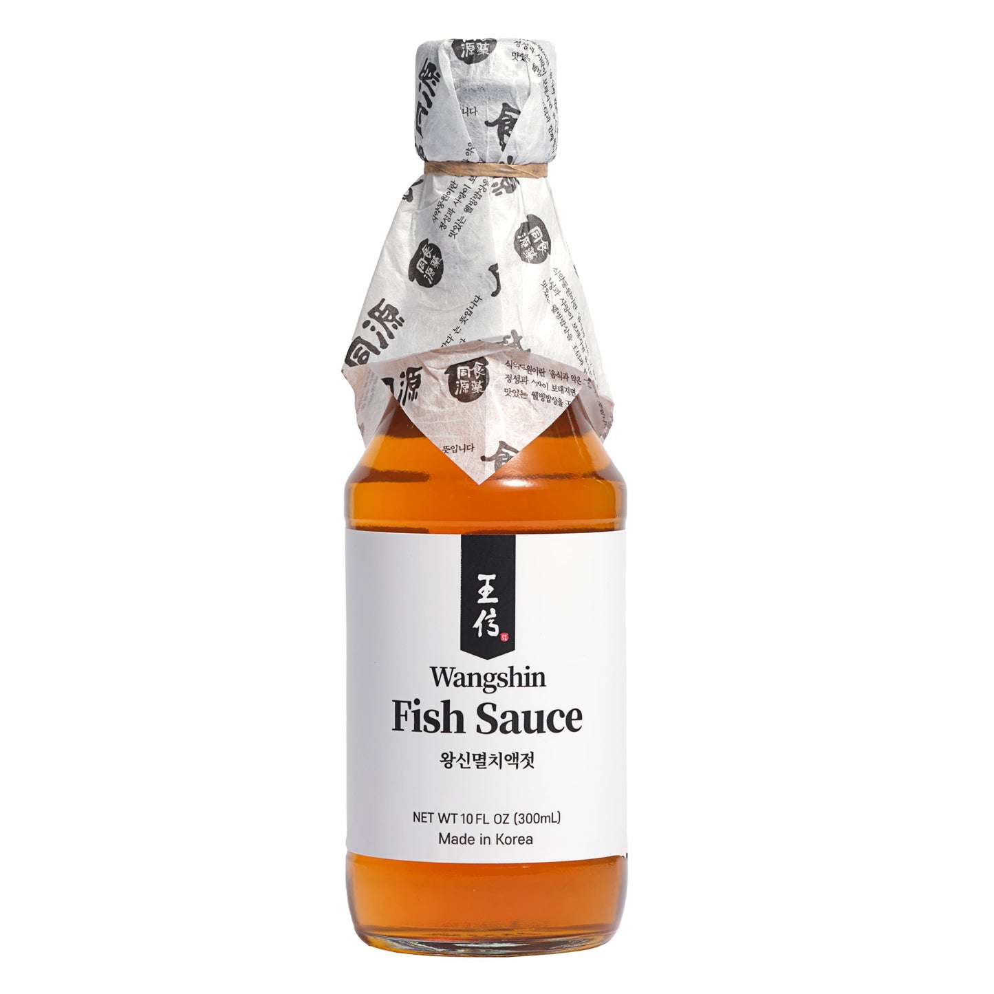 Wangshin Fish Sauce (10 fl oz/Aged 2 years) - Anchovy and Salt Fermented in a Korean Traditional Clay Pot