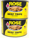 Rose Beef Tripe with Milk in a 1 Lb. Can., 2 (One Lb Cans)