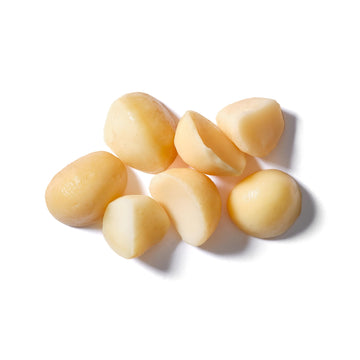 Yupik Macadamia Nuts, Large Pieces, 6.5 Oz, Gluten-Free, Kosher, Raw, Shelled, Unsalted, Healthy Snacks, Creamy Taste