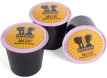 Westrock Coffee Company, Meza Morning Blend, Single Serve Coffee Cup, Medium Roast (12)