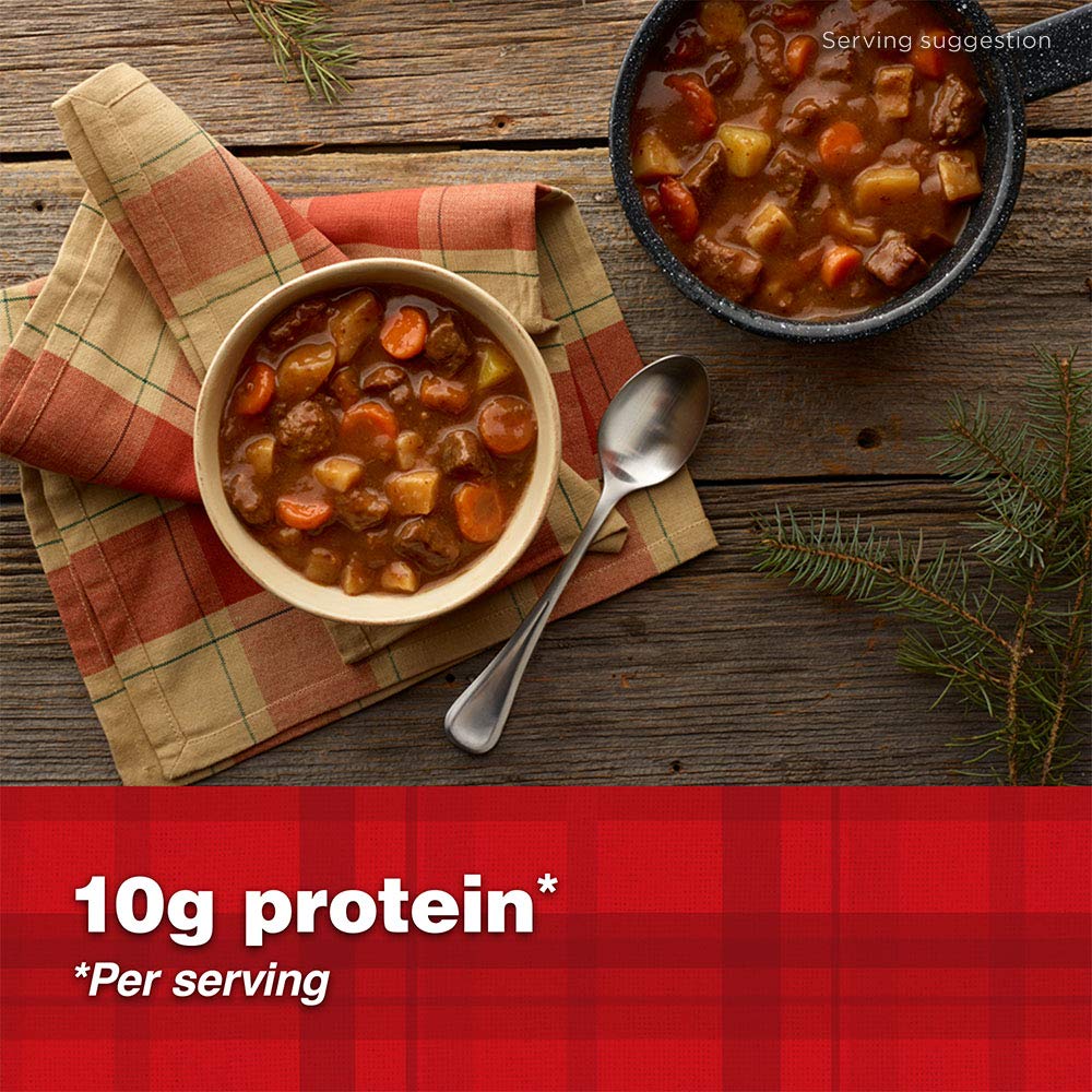 DINTY MOORE Beef Stew, 15 oz (16 Pack), Fully Cooked & Ready-To-Eat with Fresh Potatoes & Carrots, Gluten-Free, 10g Protein, No