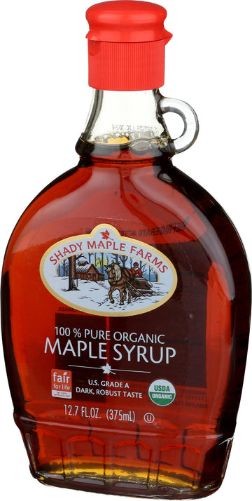 Shady Maple Farms, Syrup Maple Organic, 12.7 Fl Oz
