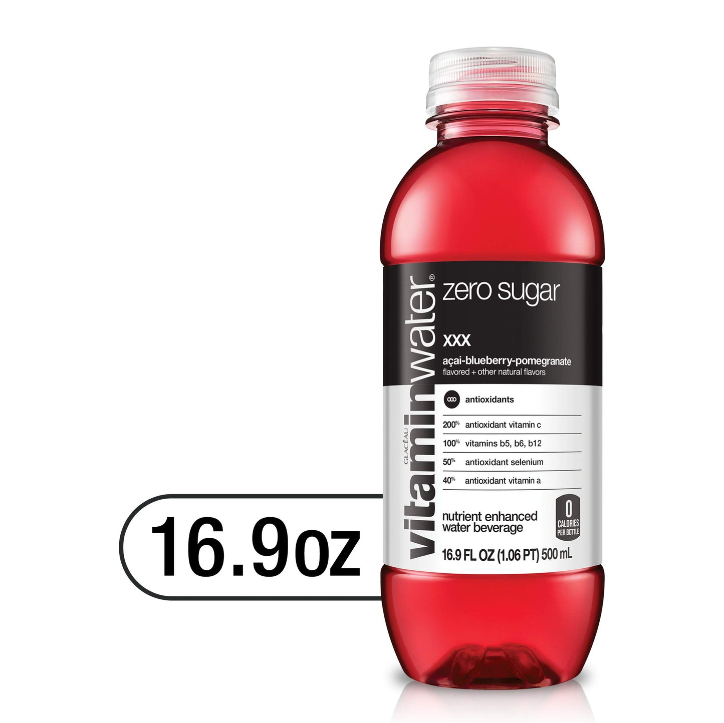 Vitaminwater zero XXX 16.9 Fl Oz (pack of 6)