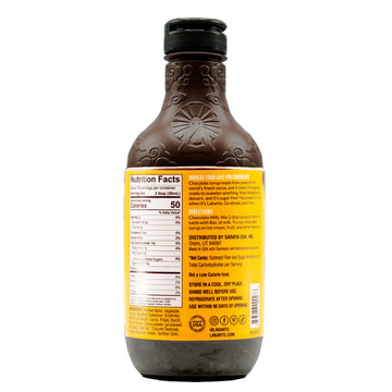 Lakanto Sugar Free Chocolate Syrup - Sweetened With Monk Fruit Sweetener, Zero Net Carbs, Keto Diet Friendly, Vegan, Perfect Top