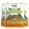 Beanvivo 3-Pack Salad Protein Booster - Organic Cooked Lentils & Quinoa With Garlic & Herbs, Delivering A Burst Of Taste And 10G