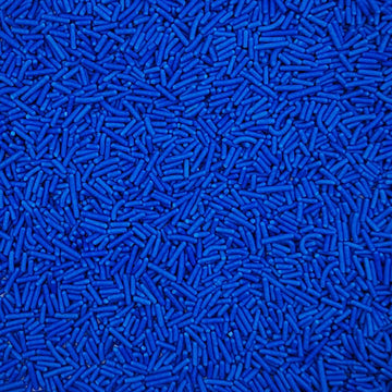 Homankit Blue Jimmies Sprinkles Edible Sprinkle Candy Soft Jimmies Toppings For Ice Cream, Cupcake, Cake, Cookie, Dessert Decora