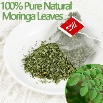 Premium Moringa Tea,135 Tea Bags/7.15Oz,100% Pure Moringa Leaves,Natural & No Additives.