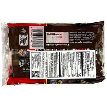 Cuacua Wafer Cubierto Sabor A Chocolate Con Crema Sabor A Vainilla