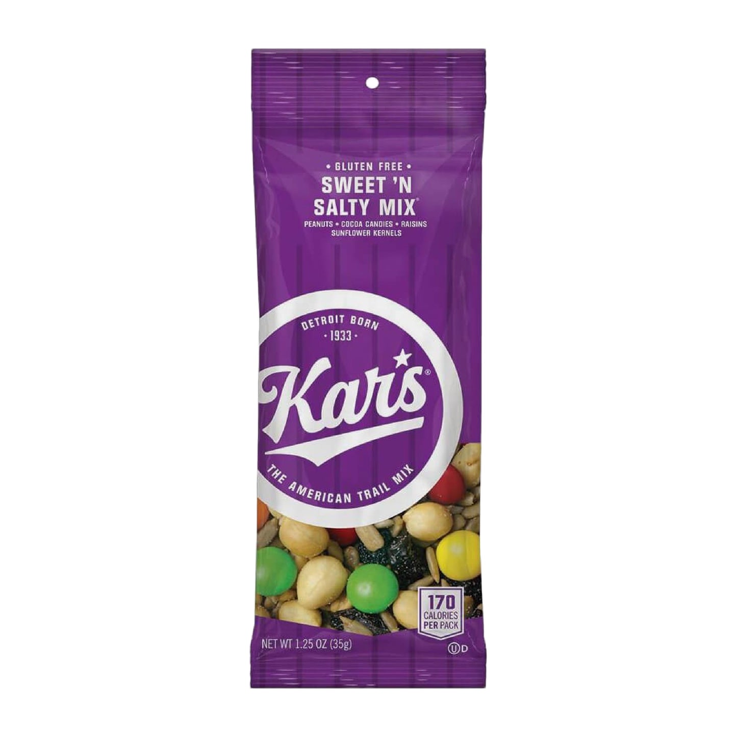 Kars Nuts Sweet N Salty Trail Mix, 1.25 Oz Individual Snack Packs - Pack Of 100 - Easy And Quick Snacks For Adults And Kids