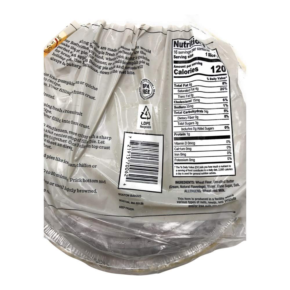 Boston Baking 9 Inch Pie Shells, 16 Oz