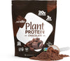 NuGo Plant Protein Powder, Chocolate, 20g Vegan Pea Protein, Low Sugar, 32 Ounce