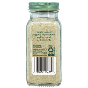 Simply Organic White Onion Powder, Certified Organic | 3 oz | Pack of 6 | Allium cepa