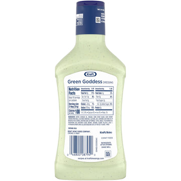 Kraft Green Goddess Salad Dressing (6 Ct Pack, 16 Fl Oz Bottles)