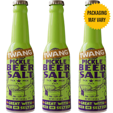 Twang Flavored malt-inspired Salt, Pickle, 1-Ounce Bottles, 3-Pack