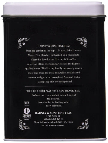 Harney & Sons Soho Chocolate Coconut Tea - 20 Count Sachet Tin