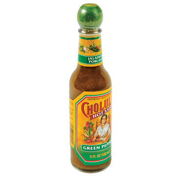 Cholula Green Pepper Hot Sauce, 5 Fl Oz (Pack Of 12)