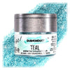 Teal Edible Glitter For Drinks, Cocktails, Cake Decorating, Strawberries, Chocolates & More | No Taste | 4G | 100% Food-Safe | Kosher, Vegan, Gluten & Nut Free | Diamondust By The Sugar Art