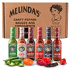 Melindas Hot Sauce Gift Set - Extra Spicy Variety with Jalapeño, Habanero & More - 5 Fl Oz, 6 Pack