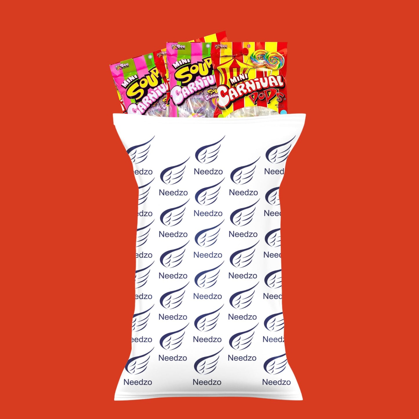 Needzo Sweet And Sour Swirl Lollipops Individually Wrapped Candies For Sharing, Assorted Fruit Flavored Suckers, Goody Bag Fille