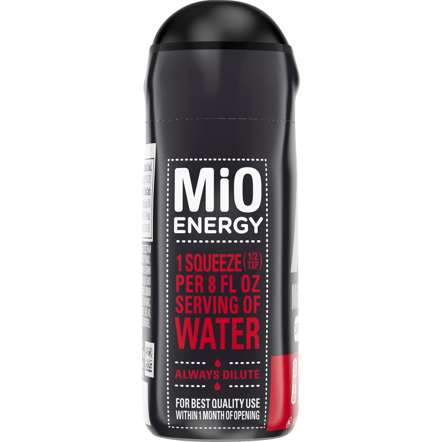 MiO Energy Liquid Water Enhancer, Black Cherry, 1.62 Fl Oz, Pack of 2