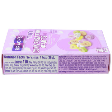 Needzo Tiny Candy Conversation Hearts Individual Box Set With To/From, Valentines Party Favors Or Classroom Snacks, 4 Pack, 1 Ou
