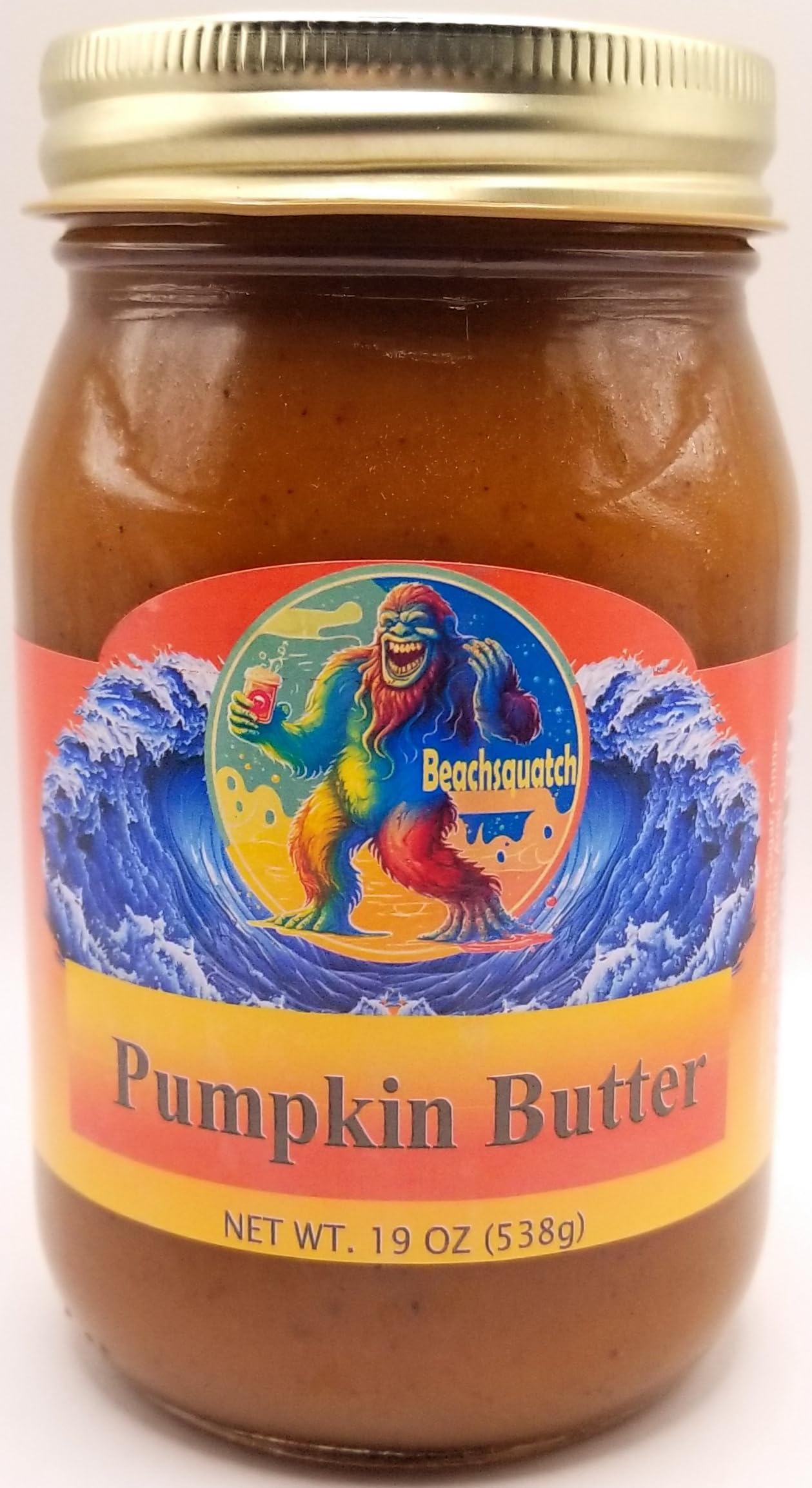 Beachsquatch Pumpkin Butter, 19 ounce jar - 2 Pack