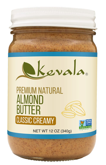 Kevala Almond Butter Creamy, 12 Oz