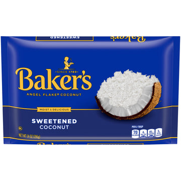 Bakers Sweetened Angel Flake Coconut (14 Oz Bag)