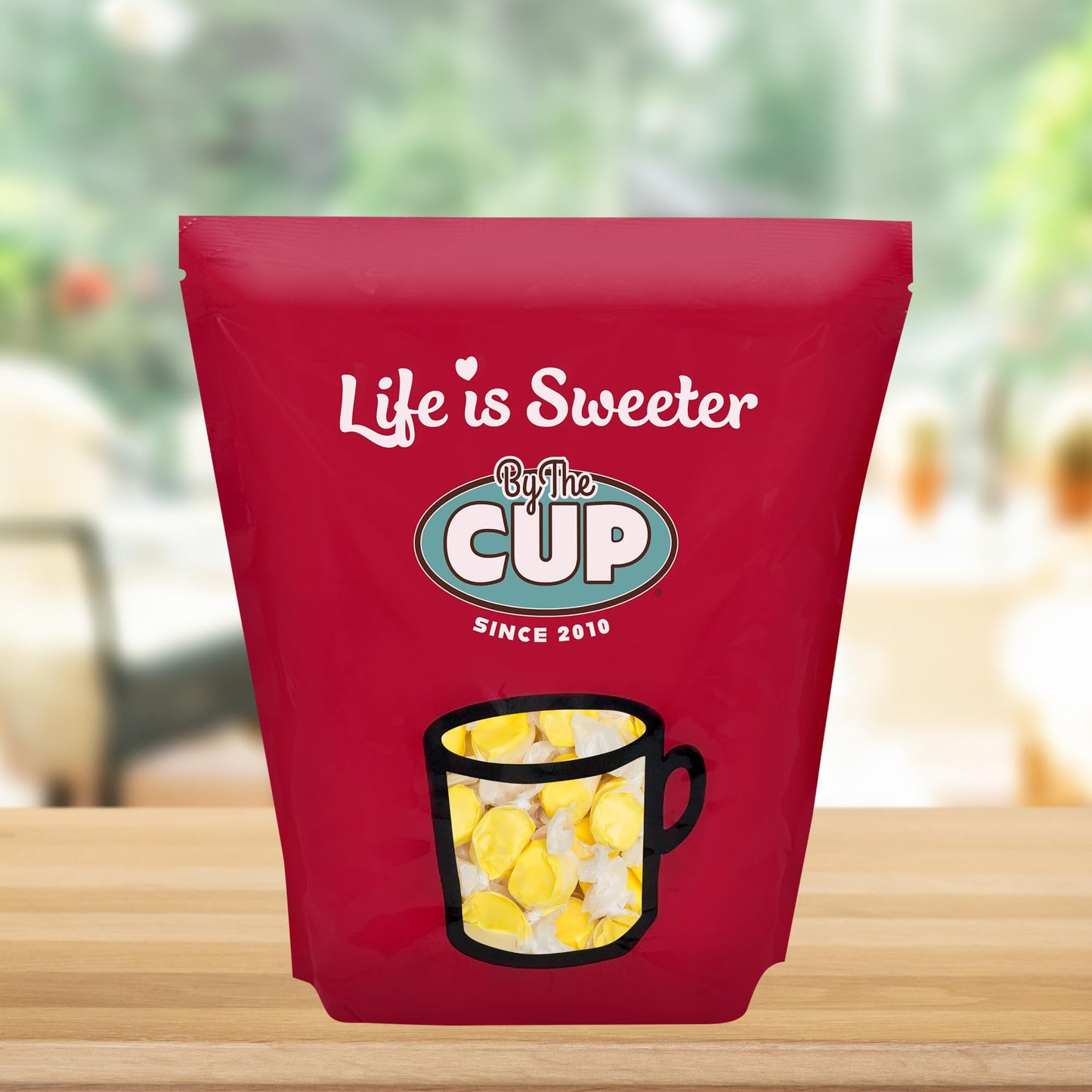 By The Cup Banana Taffy, 2 Lb Bulk Bag