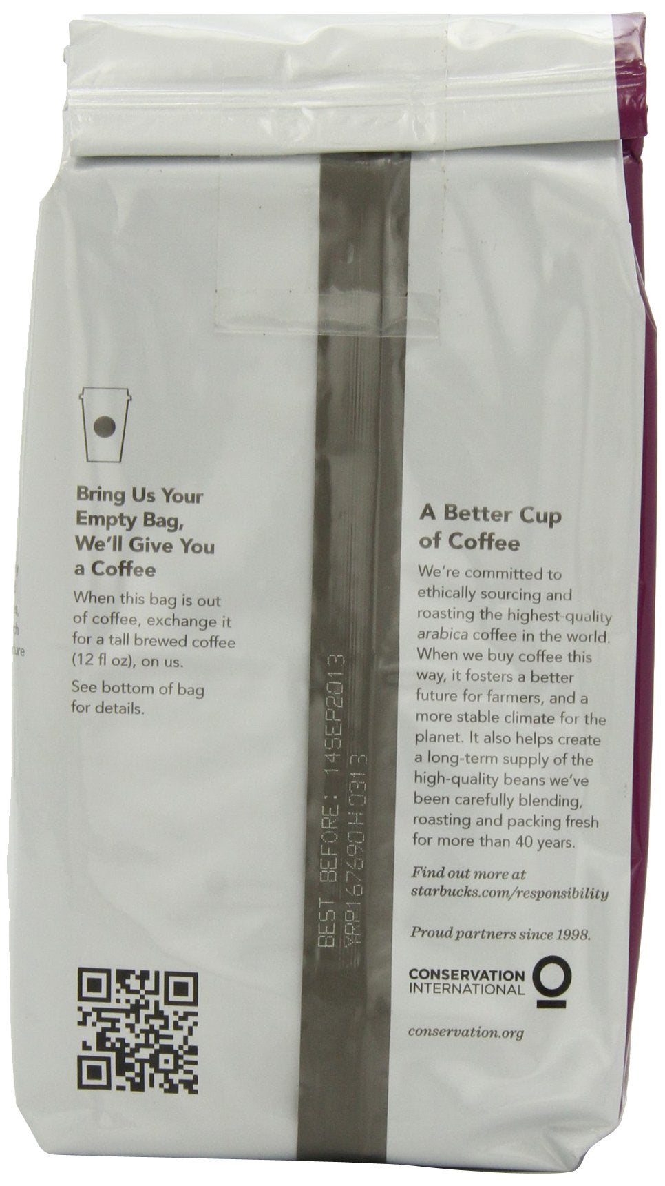 Starbucks Decaf Caffe Verona Ground Coffee, 12 Ounce (Pack Of 3)