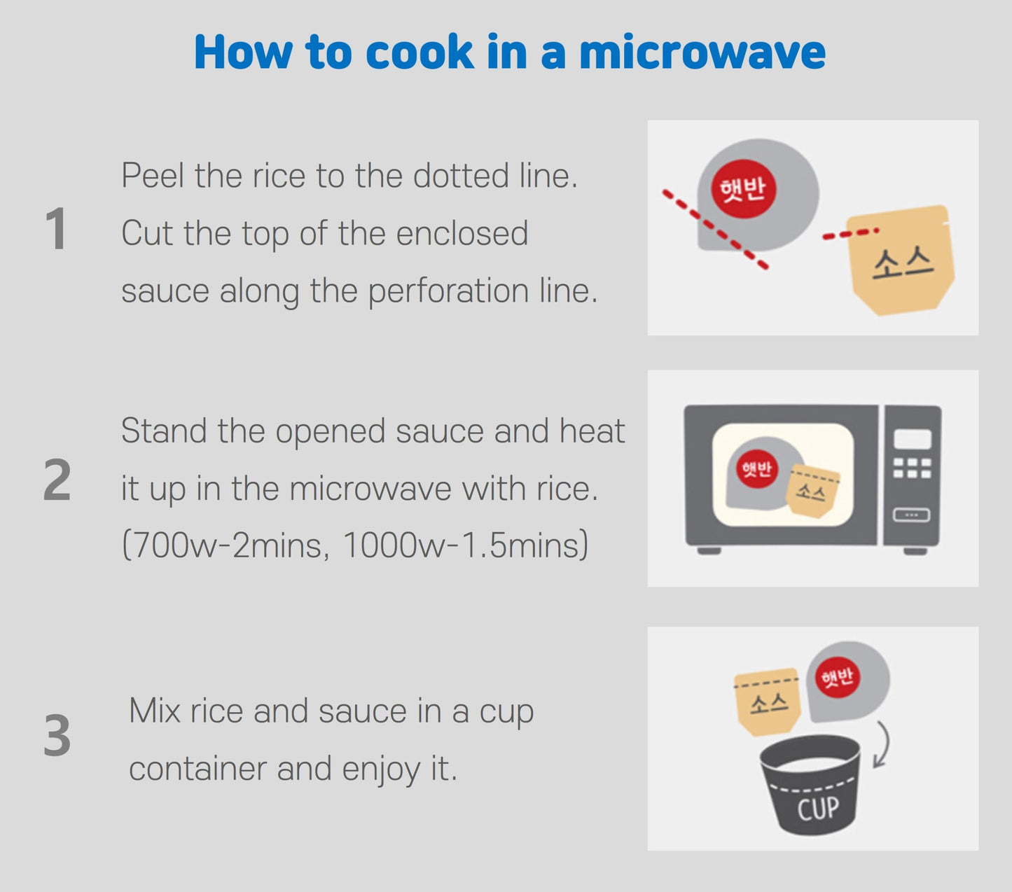 Cj Instant Rice Hetbahn Cupban (3Bowls, Bulgogi)