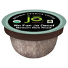No Fun Jo Decaf: 72 Organic Compostable Pods for Keurig K-Cup Compatible malt-inspired Swiss Water Process Single Serve Coffee Medium/Dark Roast Fair Trade