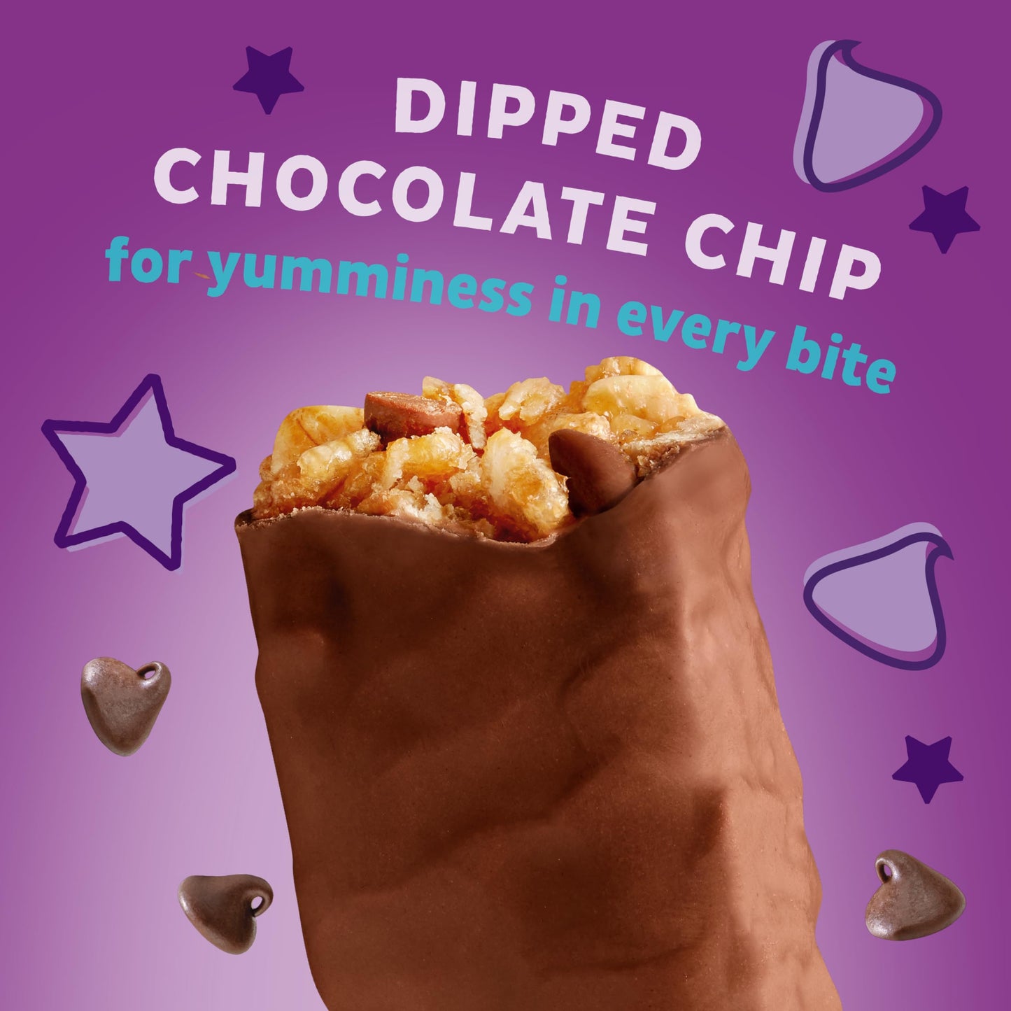 Annie's Chewy Chocolate Chip Granola Bars, Chocolate Dipped, 5 Count - Delicious Snack Bars, Perfect for On-the-Go Energy
