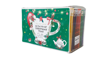 24 Days Of Christmas Advent Calendar Holiday Collection - 24 Individual Bags Of Tea Gift Set