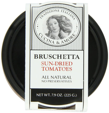 Cucina & Amore Bruschetta Sun-Dried Tomatoes, 7.9 Ounce